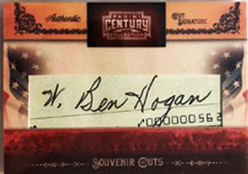 2010 Panini Century - Cut Autographs #4 Ben Hogan Front