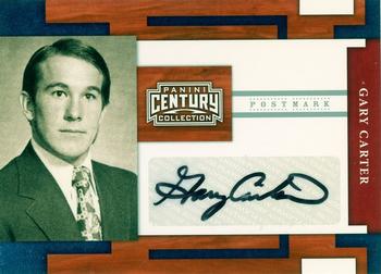2010 Panini Century - Postmarks Silver Signatures #18 Gary Carter Front