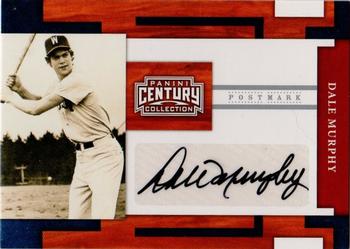 2010 Panini Century - Postmarks Silver Signatures #63 Dale Murphy Front