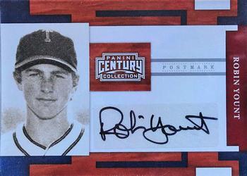 2010 Panini Century - Postmarks Silver Signatures #100 Robin Yount Front