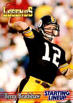 1995 Kenner Starting Lineup Cards Timeless Legends #521307 Terry Bradshaw Front