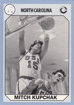 1990-91 Collegiate Collection North Carolina Tar Heels #108 Mitch Kupchak Front