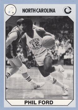 1990-91 Collegiate Collection North Carolina Tar Heels #111 Phil Ford Front
