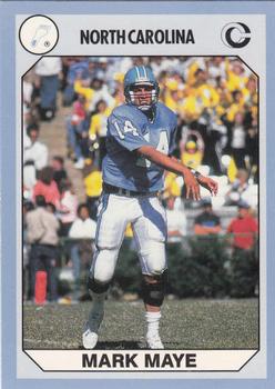 1990-91 Collegiate Collection North Carolina Tar Heels #15 Mark Maye Front