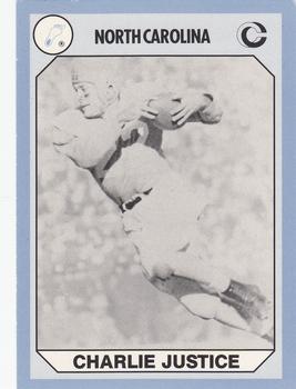 1990-91 Collegiate Collection North Carolina Tar Heels #174 Charlie Justice Front