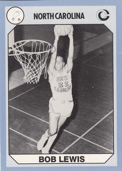 1990-91 Collegiate Collection North Carolina Tar Heels #184 Bob Lewis Front