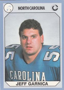 1990-91 Collegiate Collection North Carolina Tar Heels #45 Jeff Garnica Front