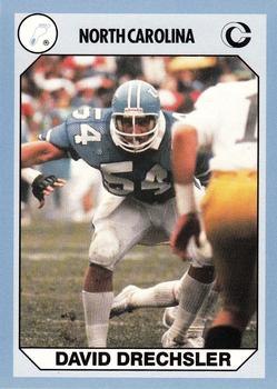 1990-91 Collegiate Collection North Carolina Tar Heels #29 Dave Drechsler Front
