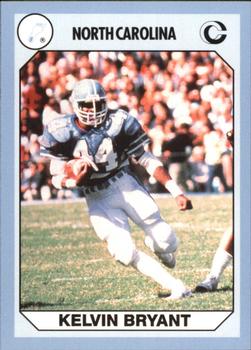 1990-91 Collegiate Collection North Carolina Tar Heels #31 Kelvin Bryant Front