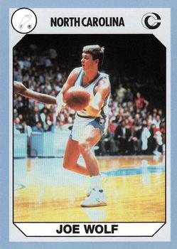 1990-91 Collegiate Collection North Carolina Tar Heels #42 Joe Wolf Front