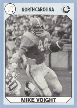 1990-91 Collegiate Collection North Carolina Tar Heels #188 Mike Voight Front