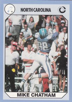 1990-91 Collegiate Collection North Carolina Tar Heels #56 Mike Chatham Front