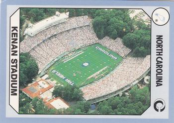1990-91 Collegiate Collection North Carolina Tar Heels #85 Kenan Stadium Front