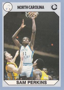 1990-91 Collegiate Collection North Carolina Tar Heels #87 Sam Perkins Front