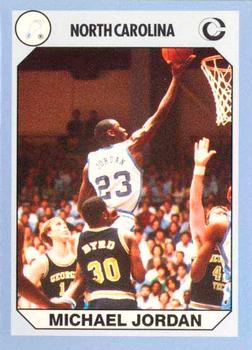 1990-91 Collegiate Collection North Carolina Tar Heels #89 Michael Jordan Front