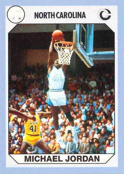 1990-91 Collegiate Collection North Carolina Tar Heels #93 Michael Jordan Front