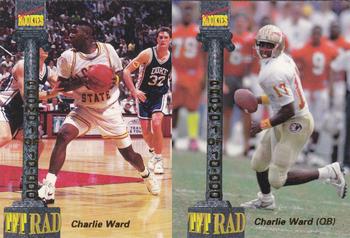 1994 Signature Rookies Tetrad #NNO Charlie Ward Front