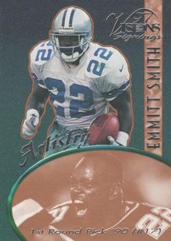 1997 Score Board Visions Signings - Artistry #A-19 Emmitt Smith Front