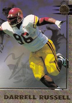 1997 Score Board Visions Signings - Gold #31 Darrell Russell Front