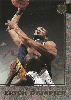 1997 Score Board Visions Signings - Gold #8 Erick Dampier Front