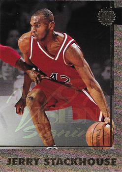 1997 Score Board Visions Signings - Gold #11 Jerry Stackhouse Front