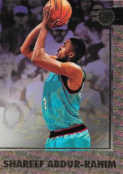 1997 Score Board Visions Signings - Gold #16 Shareef Abdur-Rahim Front