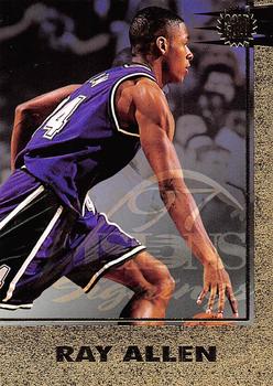 1997 Score Board Visions Signings - Gold #18 Ray Allen Front