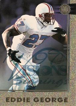 1997 Score Board Visions Signings - Gold #29 Eddie George Front