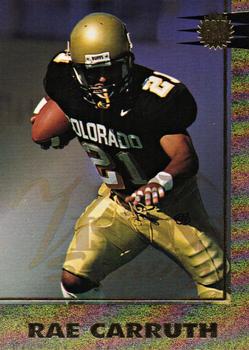 1997 Score Board Visions Signings - Gold #37 Rae Carruth Front