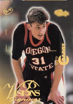 1996 Classic Visions Signings #24 Brent Barry Front