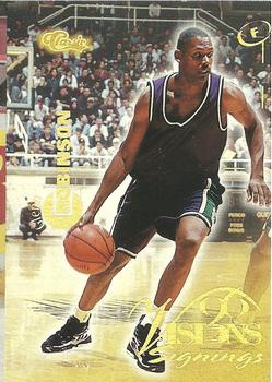 1996 Classic Visions Signings #6 Glenn Robinson Front
