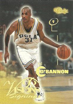 1996 Classic Visions Signings #8 Ed O'Bannon Front