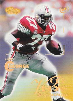 1996 Classic Visions Signings #44 Eddie George Front