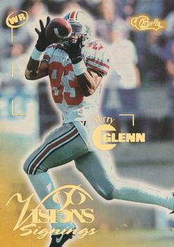 1996 Classic Visions Signings #45 Terry Glenn Front