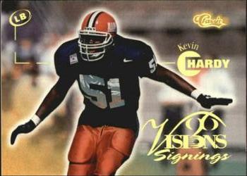 1996 Classic Visions Signings #46 Kevin Hardy Front