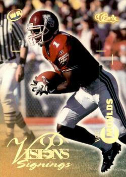 1996 Classic Visions Signings #50 Eric Moulds Front