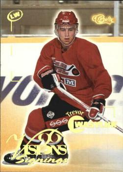 1996 Classic Visions Signings #63 Trevor Wasyluk Front