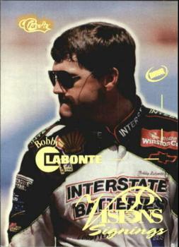 1996 Classic Visions Signings #92 Bobby Labonte Front