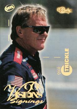 1996 Classic Visions Signings #95 Dick Trickle Front