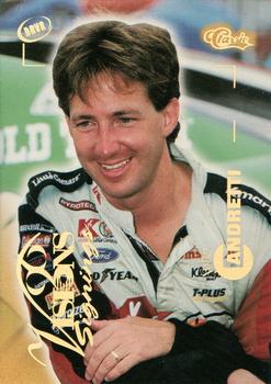 1996 Classic Visions Signings #98 John Andretti Front