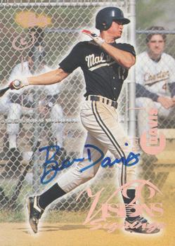 1996 Classic Visions Signings - Autographs Gold #NNO Ben Davis Front