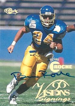 1996 Classic Visions Signings - Autographs Gold #NNO Brian Roche Front