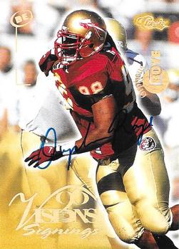 1996 Classic Visions Signings - Autographs Gold #NNO Orpheus Roye Front