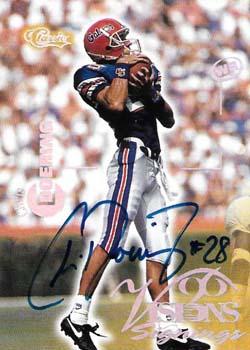 1996 Classic Visions Signings - Autographs Silver #NNO Chris Doering Front