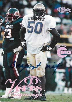 1996 Classic Visions Signings - Autographs Silver #NNO Bryant Mix Front