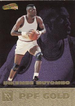 1996-97 Score Board All Sport PPF - Gold #182 Dikembe Mutombo Front