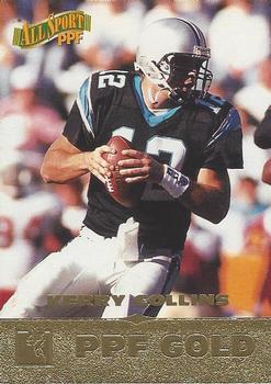 1996-97 Score Board All Sport PPF - Gold #31 Kerry Collins Front