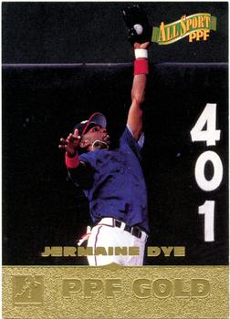 1996-97 Score Board All Sport PPF - Gold #62 Jermaine Dye Front