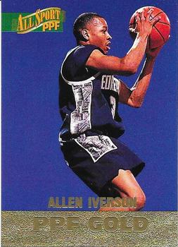 1996-97 Score Board All Sport PPF - Gold #80 Allen Iverson Front