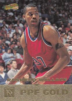 1996-97 Score Board All Sport PPF - Gold #103 Rasheed Wallace Front
